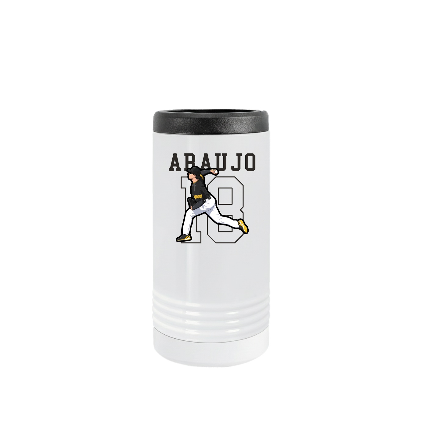 Slim Beverage Holder — Shirsey in White