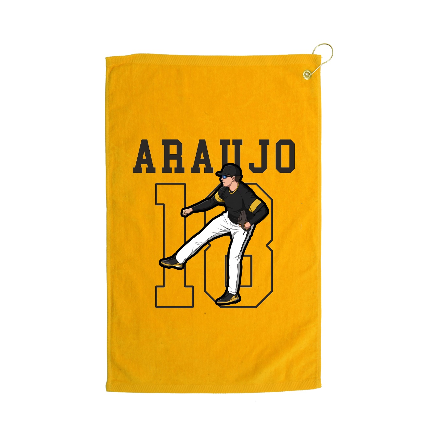 Golf Towel — Shirsey in Gold
