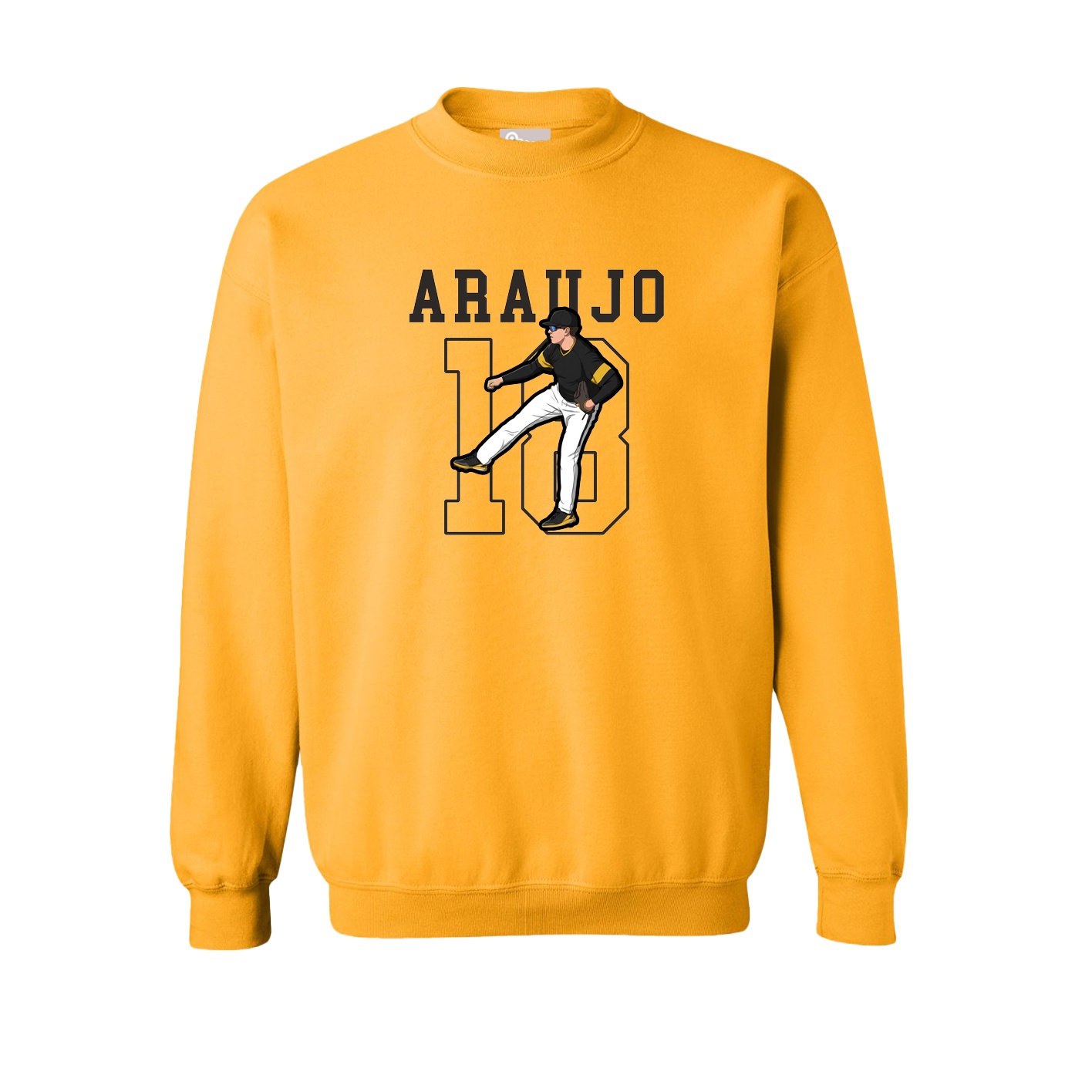Fleece Crew — Shirsey in Gold