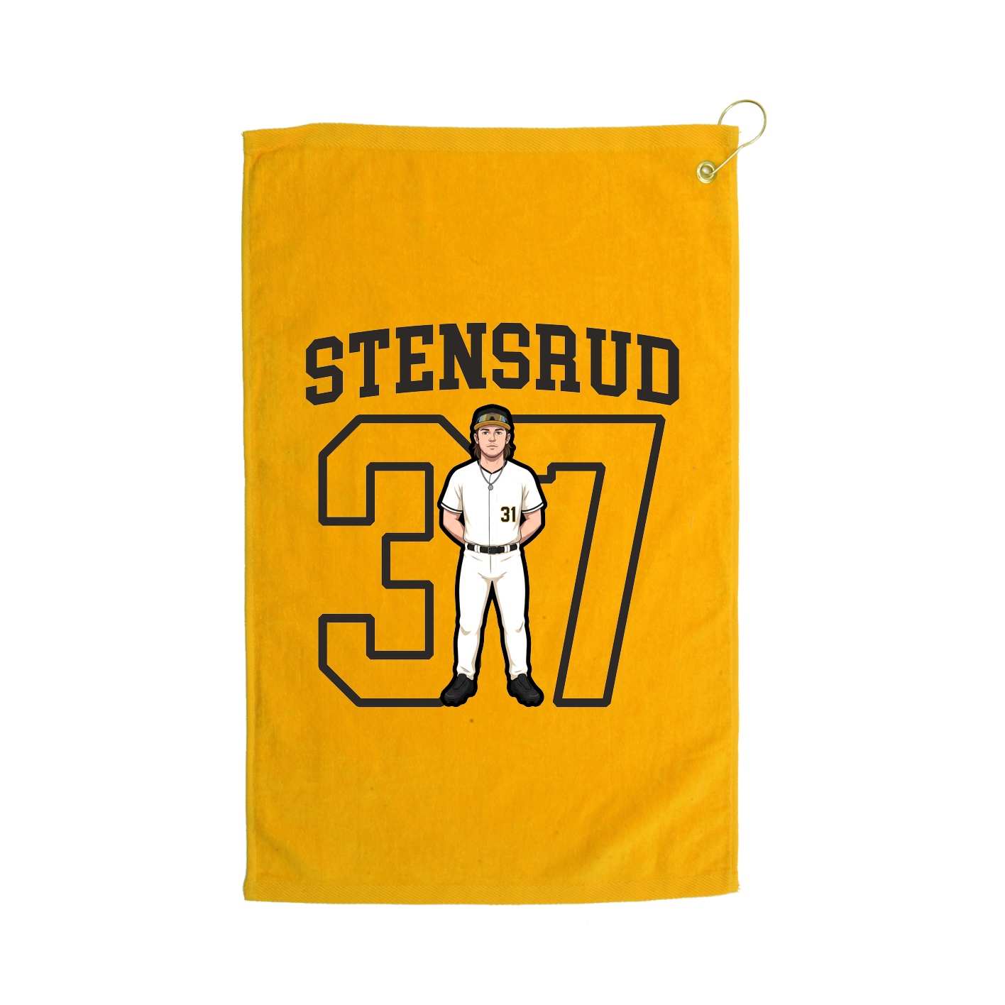 Golf Towel — Shirsey in Gold