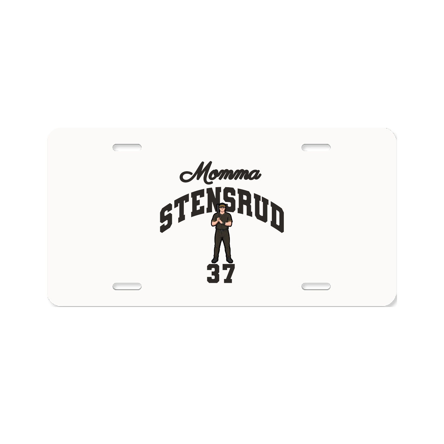 License Plate — Mothers Day Arch in Classic