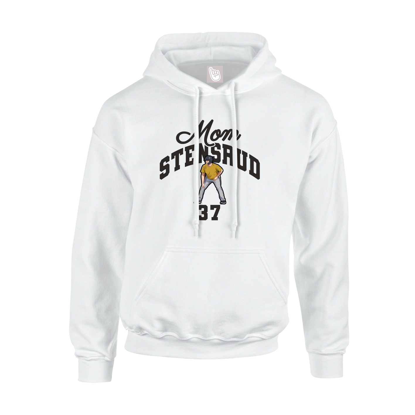 Youth Hoodie — Mothers Day Arch in White