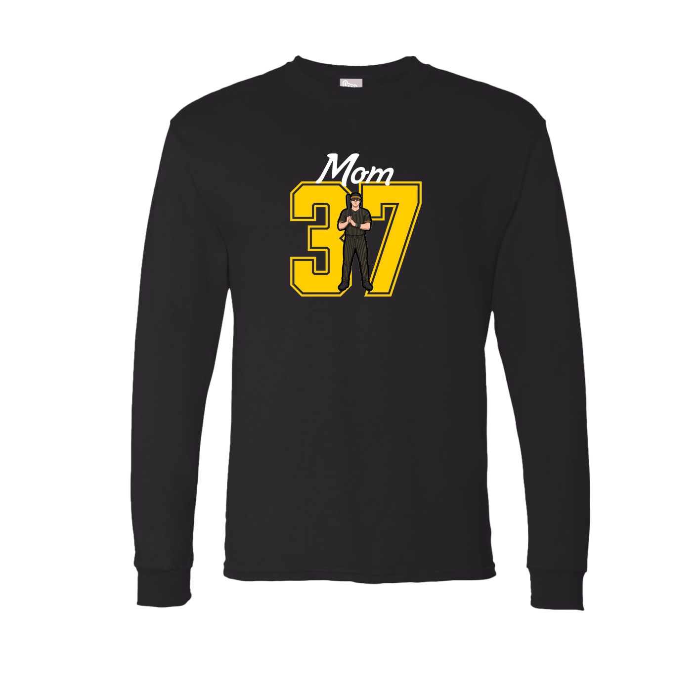 Long Sleeve Tee — Mothers Day Shirsey in Black