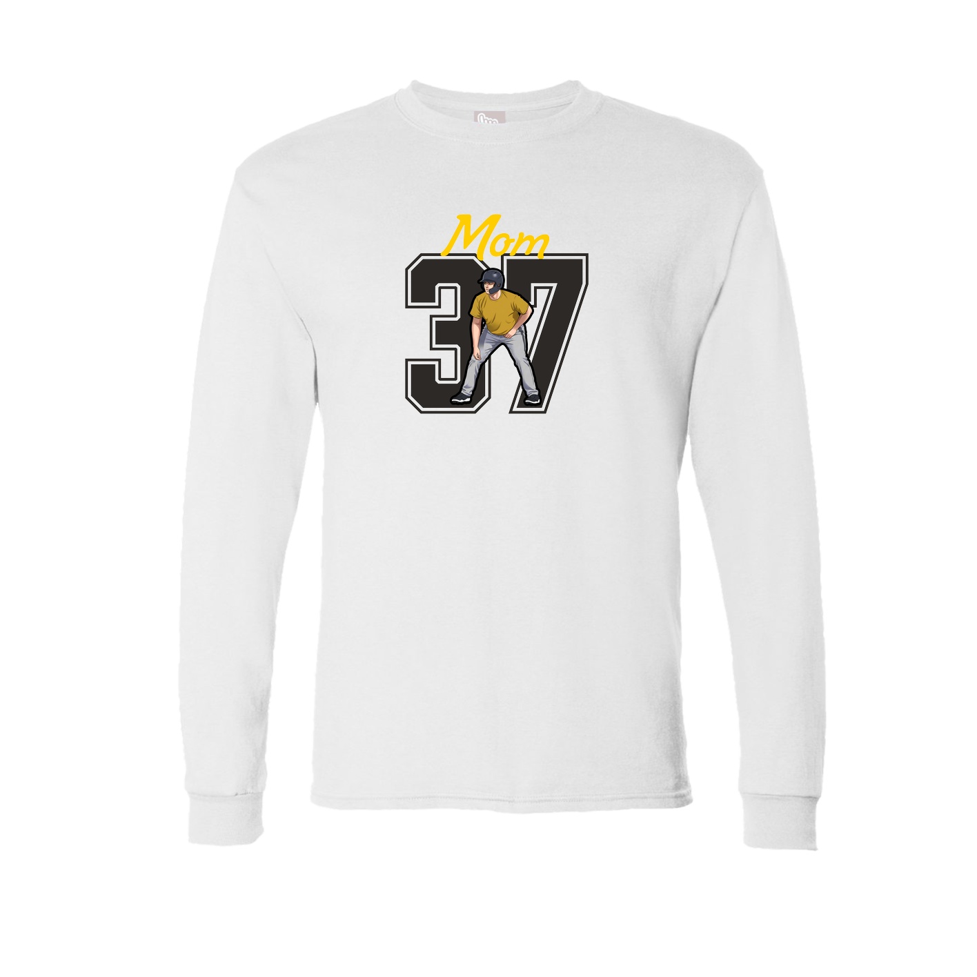 Long Sleeve Tee — Mothers Day Shirsey in White