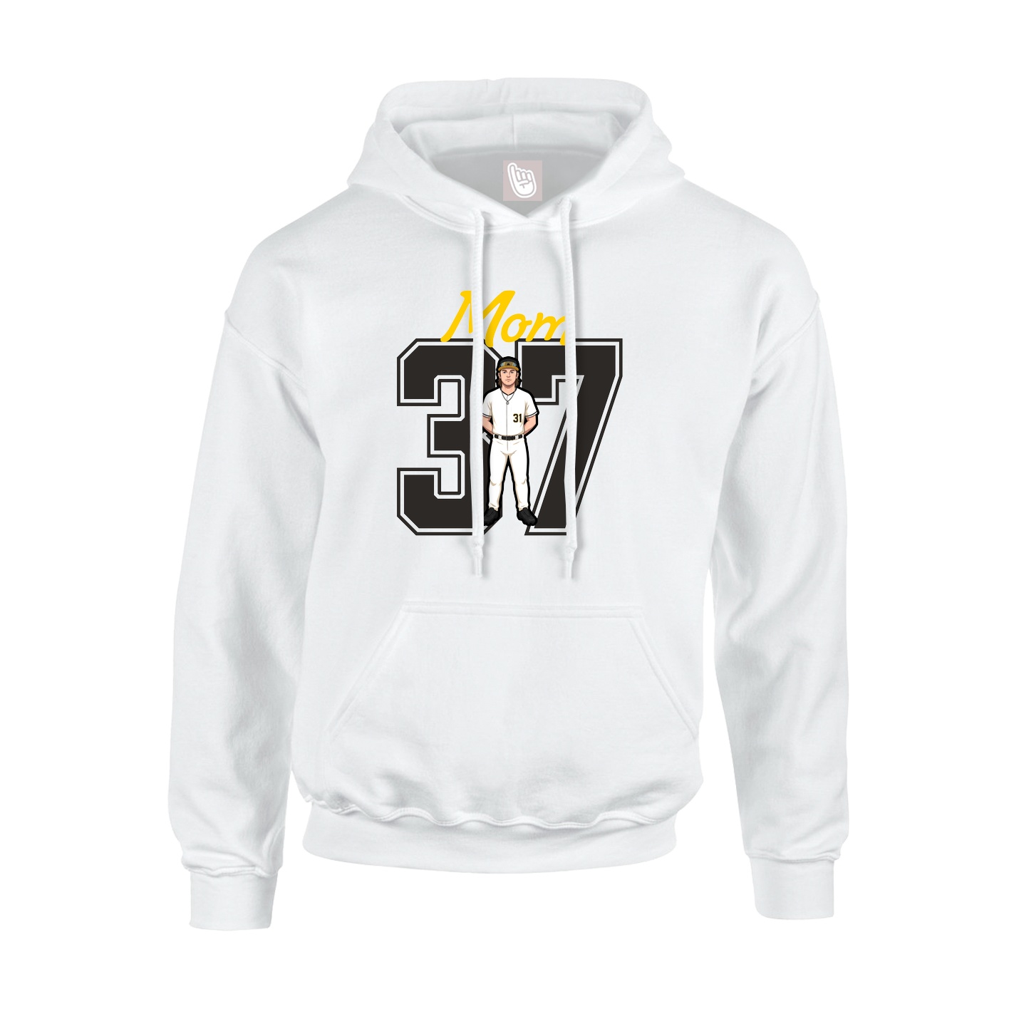Hoodie — Mothers Day Shirsey in White