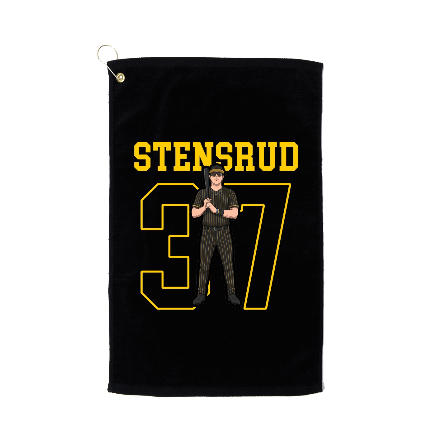 Golf Towel — Shirsey in Black