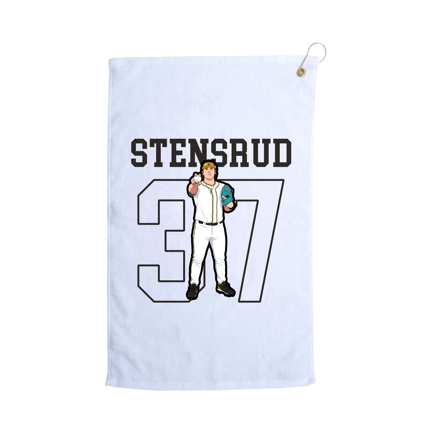 Golf Towel — Shirsey in White