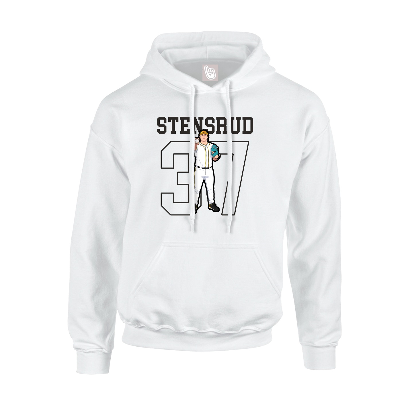 Youth Hoodie — Shirsey in White