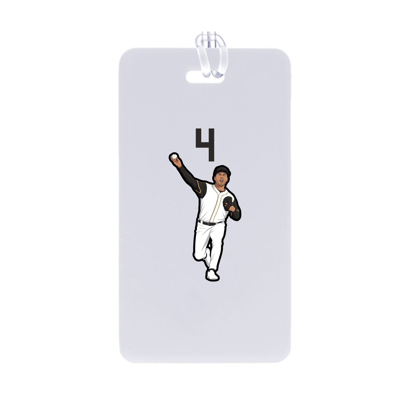 Bag Tag — Number Top in Classic