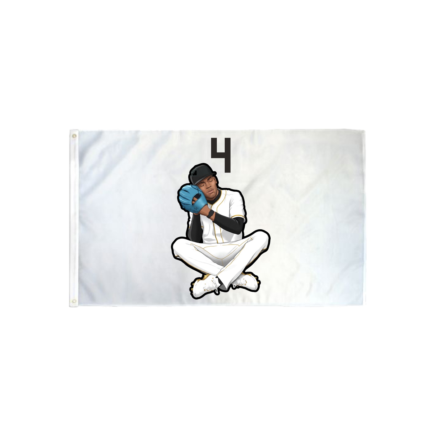 3x5 Flag — Number Top in Classic