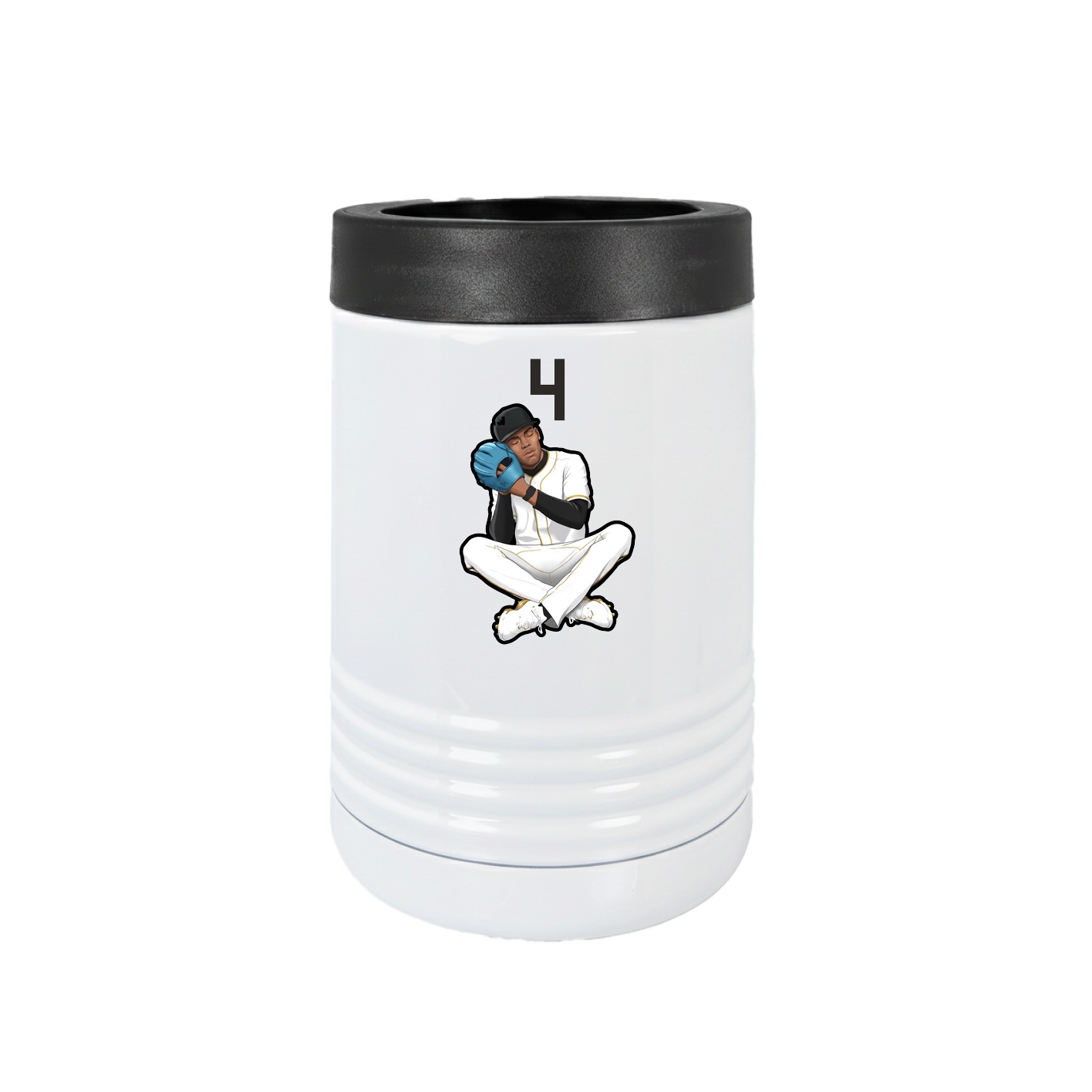 Beverage Holder — Number Top in White