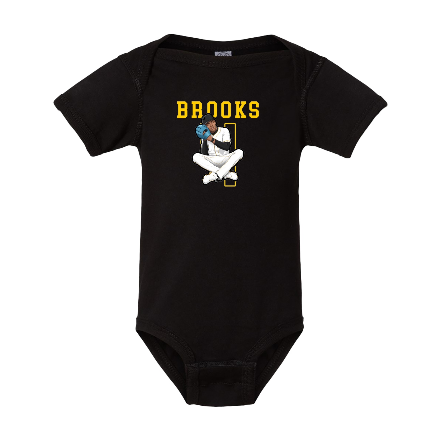 Baby Onesie — Shirsey in Black