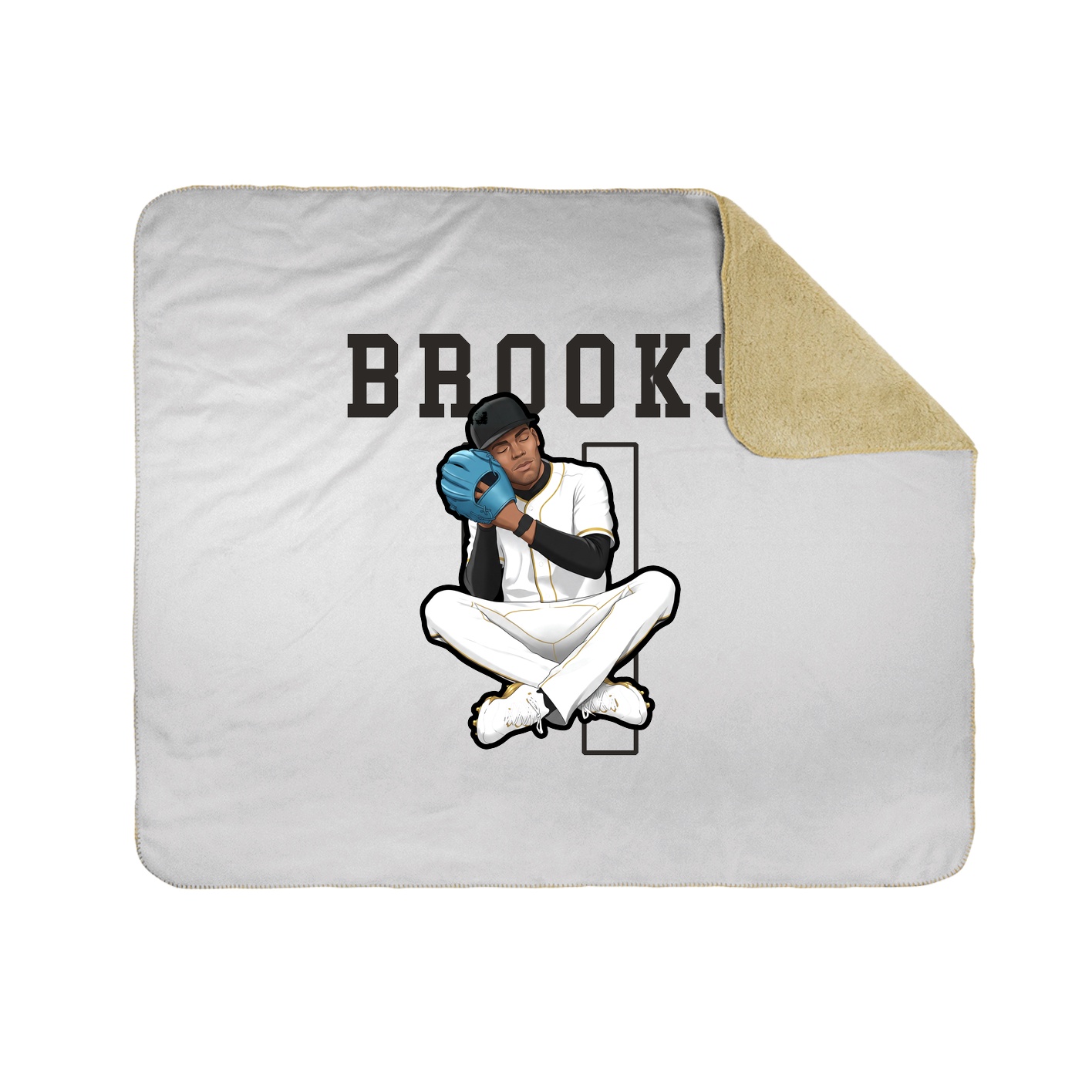 50x60 Sherpa Lined Throw Blanket