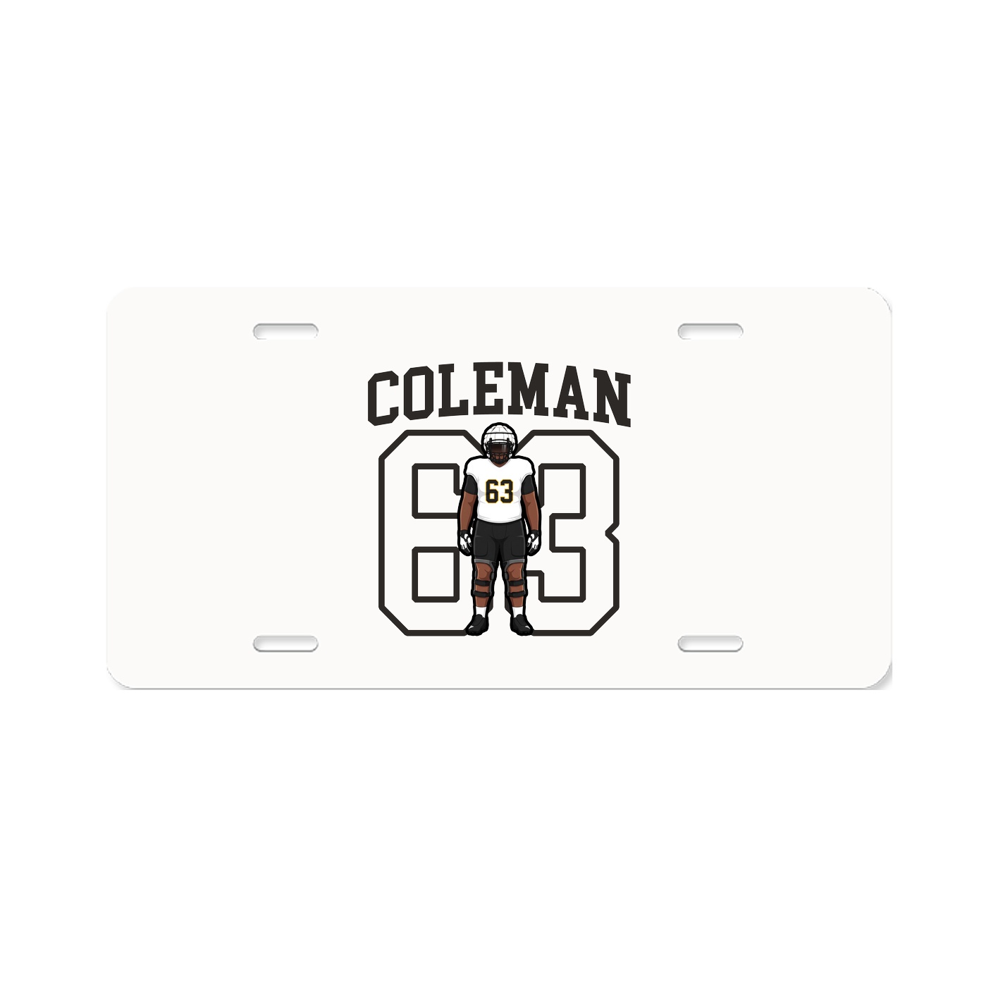 License Plate — Shirsey in Classic