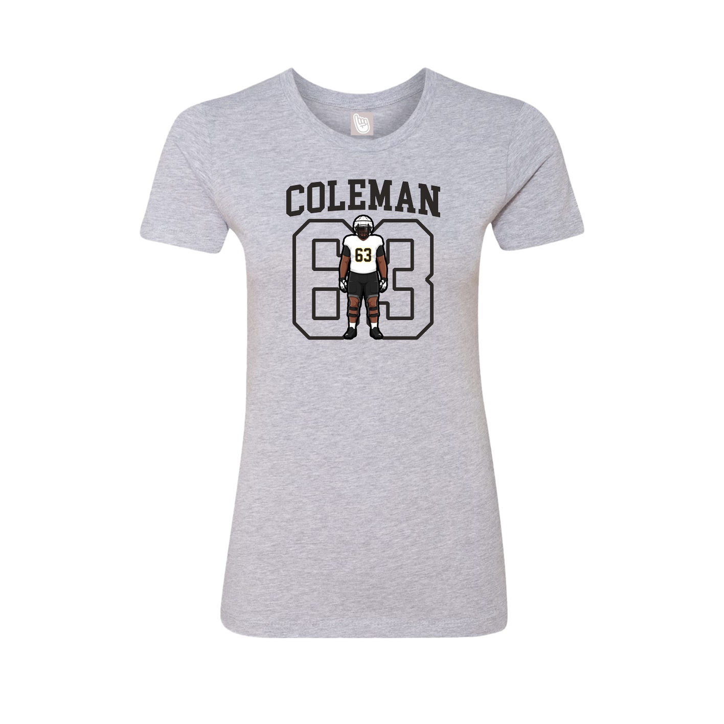 Fitted Women's Tee — Shirsey in Grey