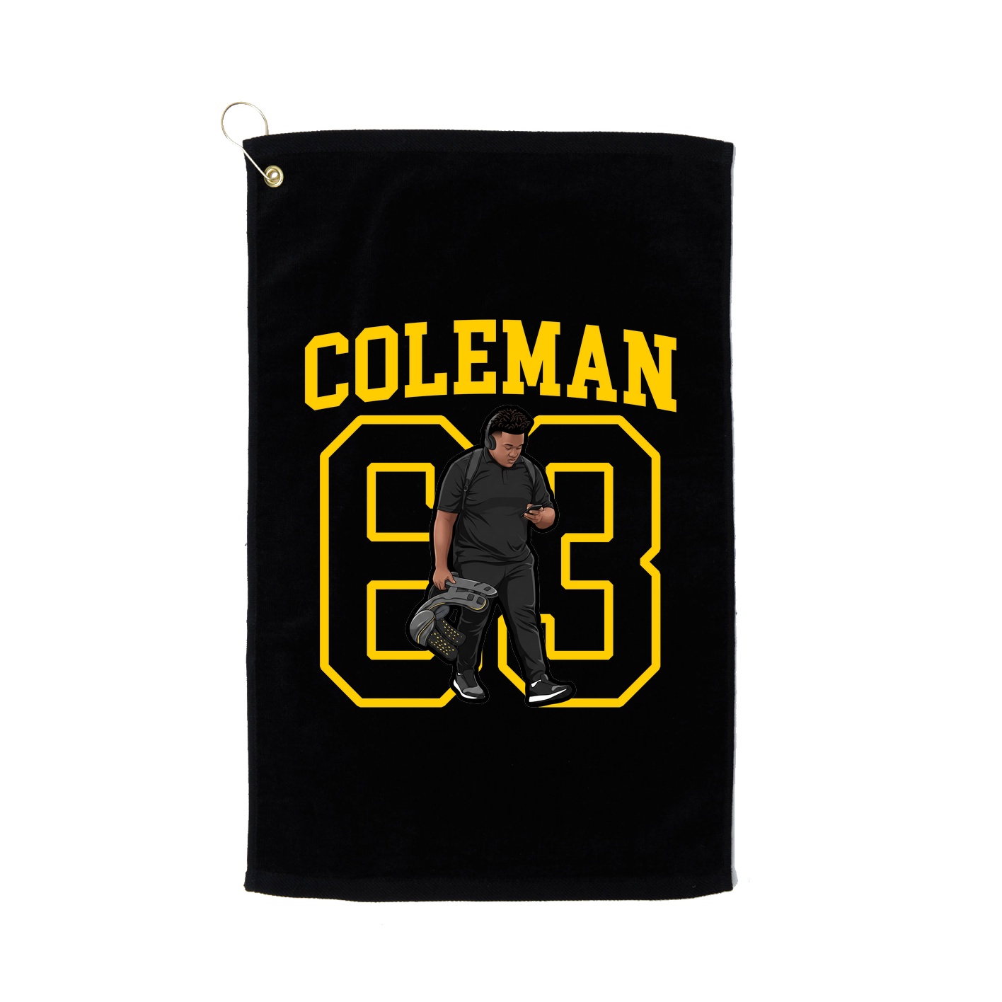 Golf Towel — Shirsey in Black