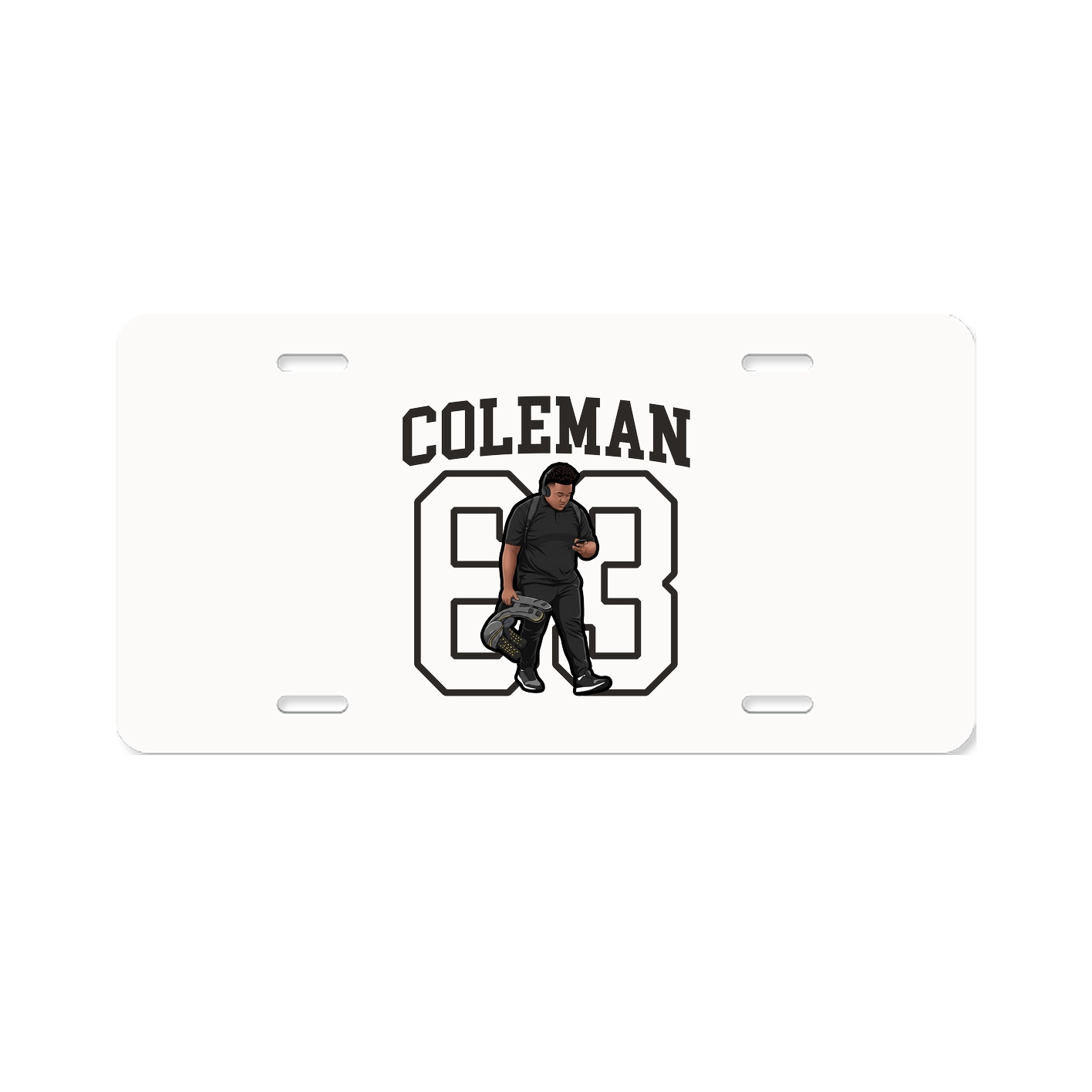 Aluminum License Plate