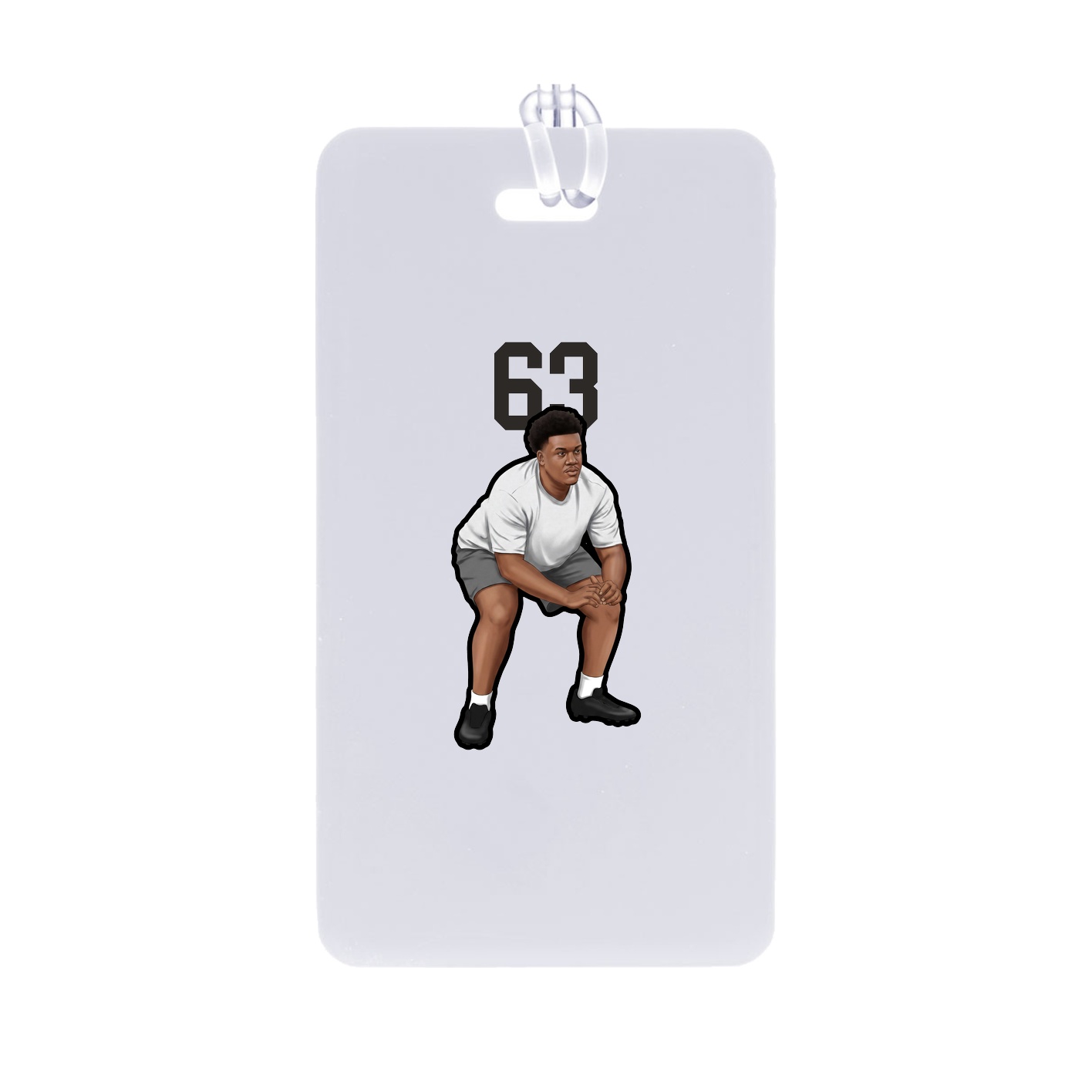 Bag Tag — Number Top in Classic