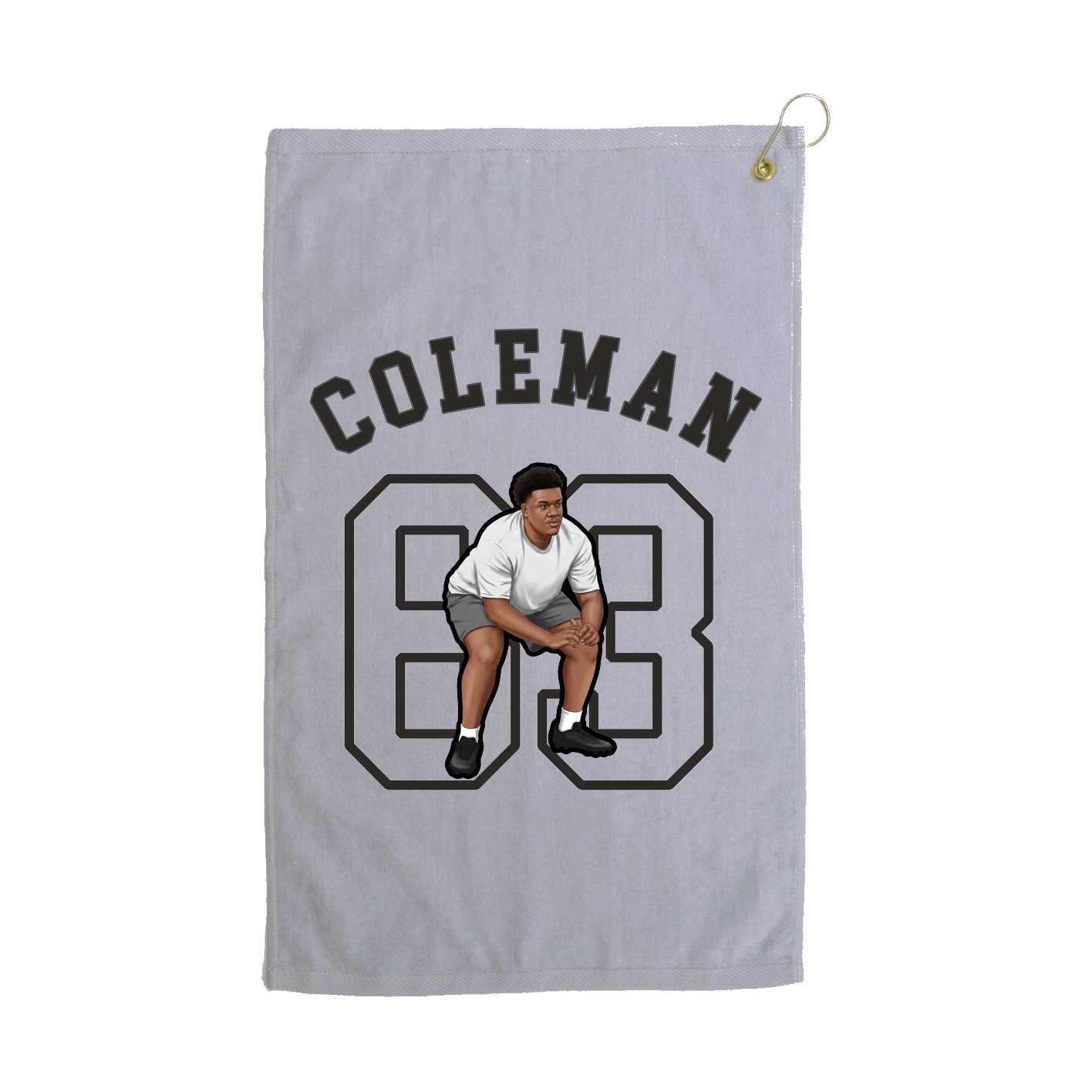 Golf Towel — Shirsey Arch in Grey