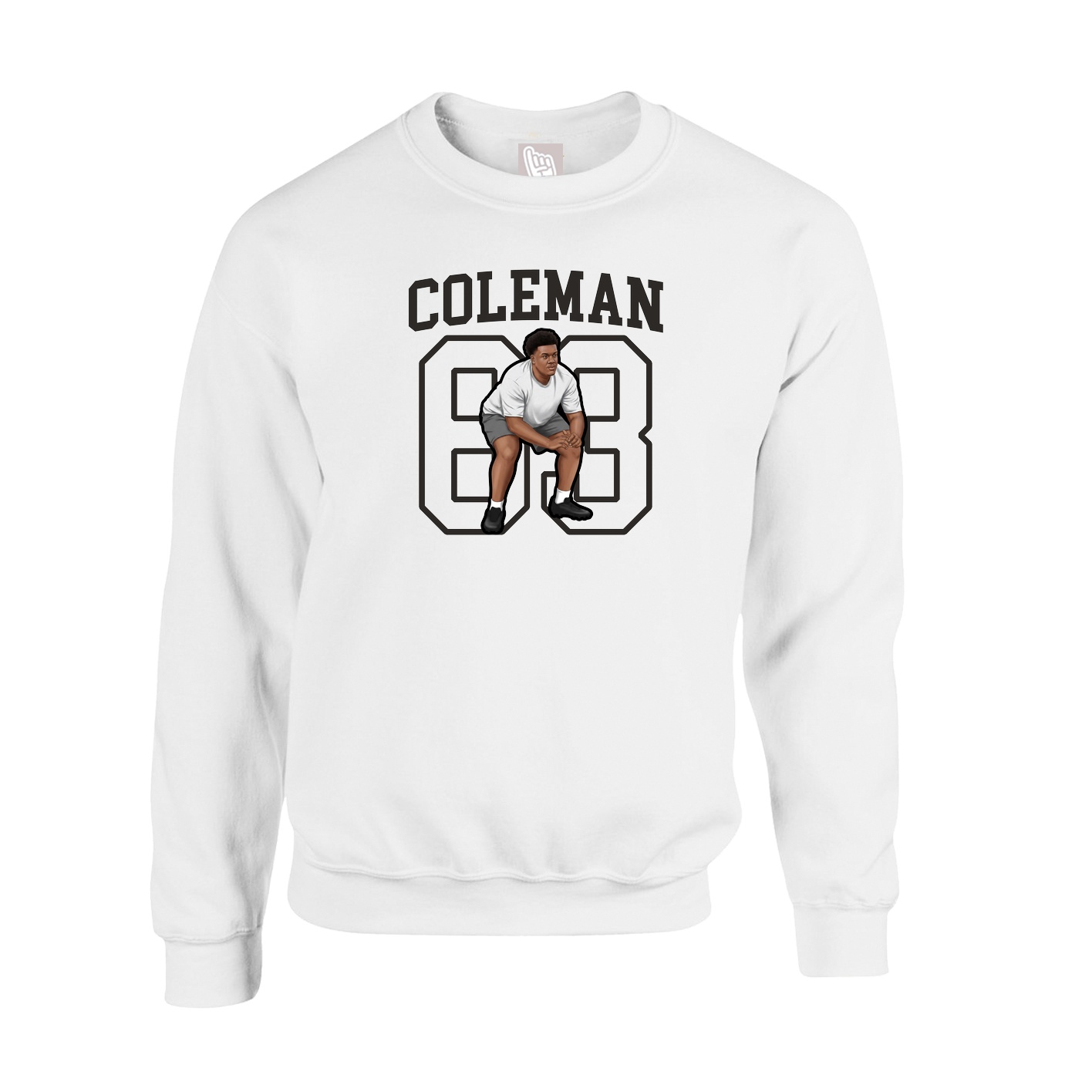 Fleece Crew — Shirsey in White