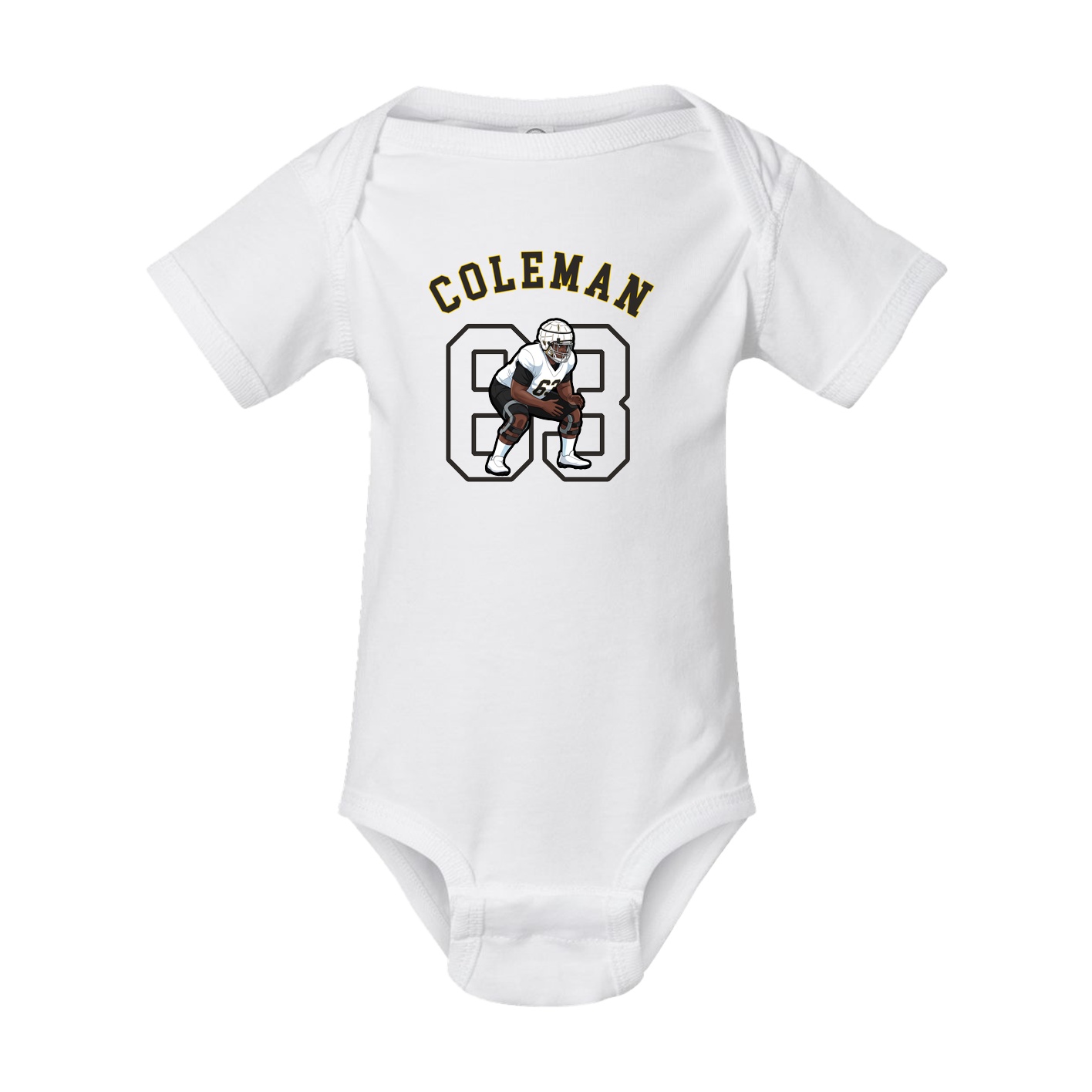 Baby Onesie — Shirsey Arch in White