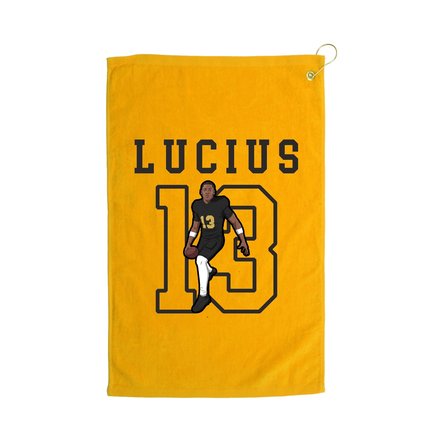 Golf Towel — Shirsey in Gold