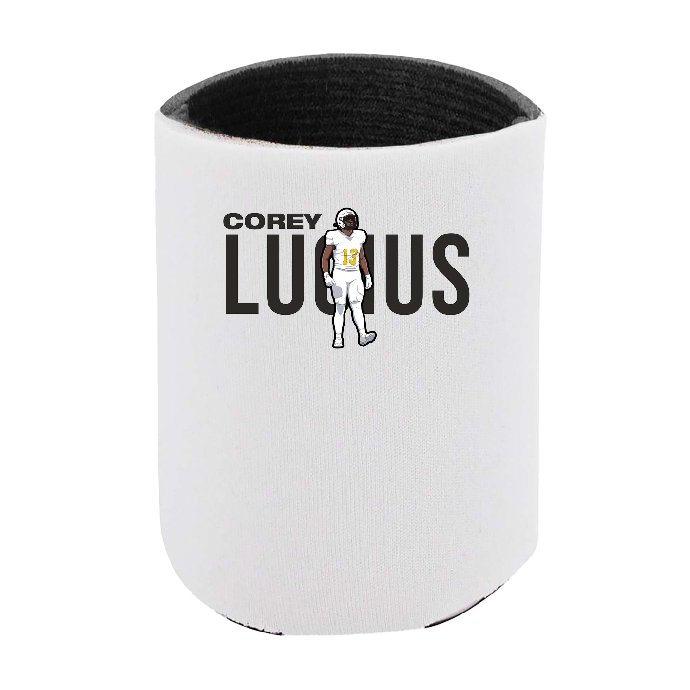 Can Holder — Player Name in White