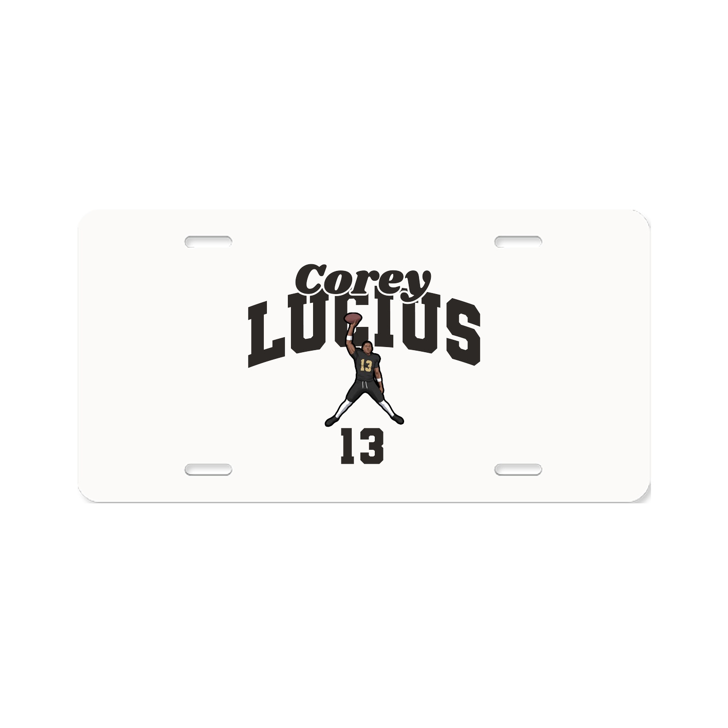 License Plate — Signature Arch in Classic