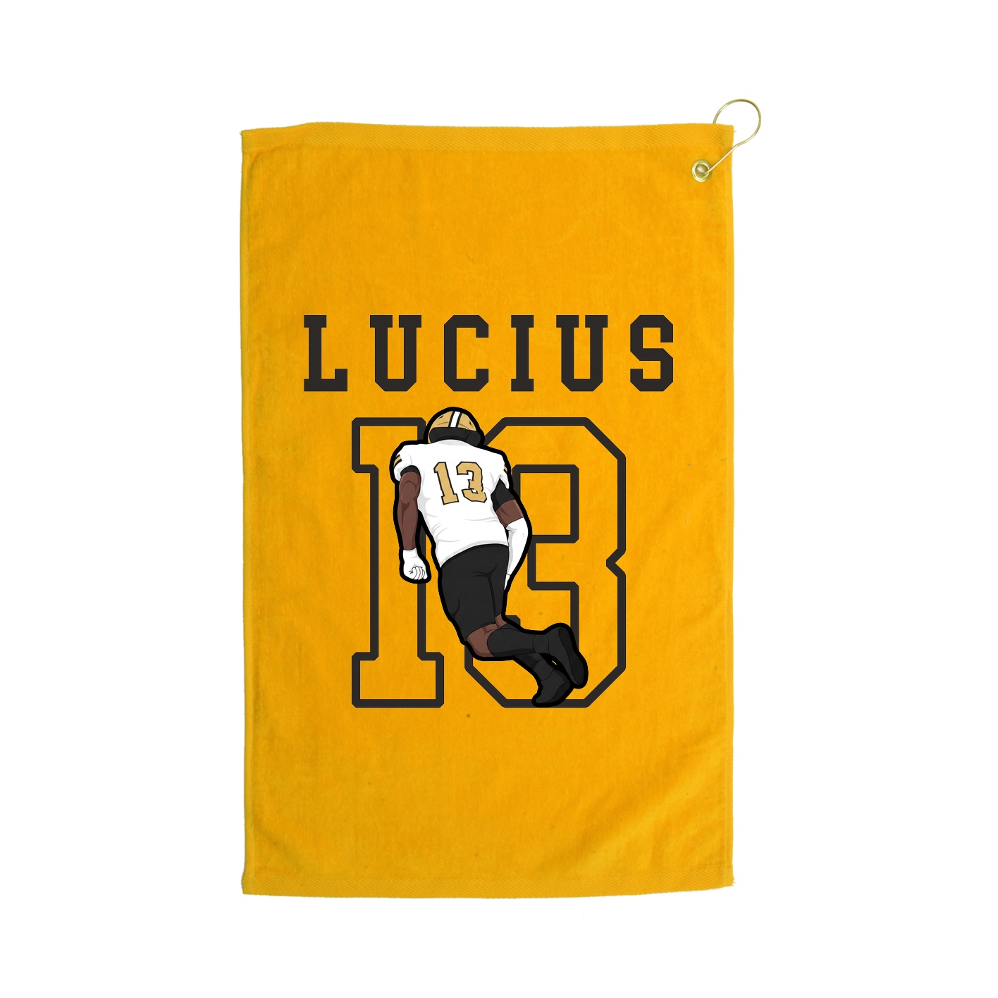 Golf Towel — Shirsey in Gold