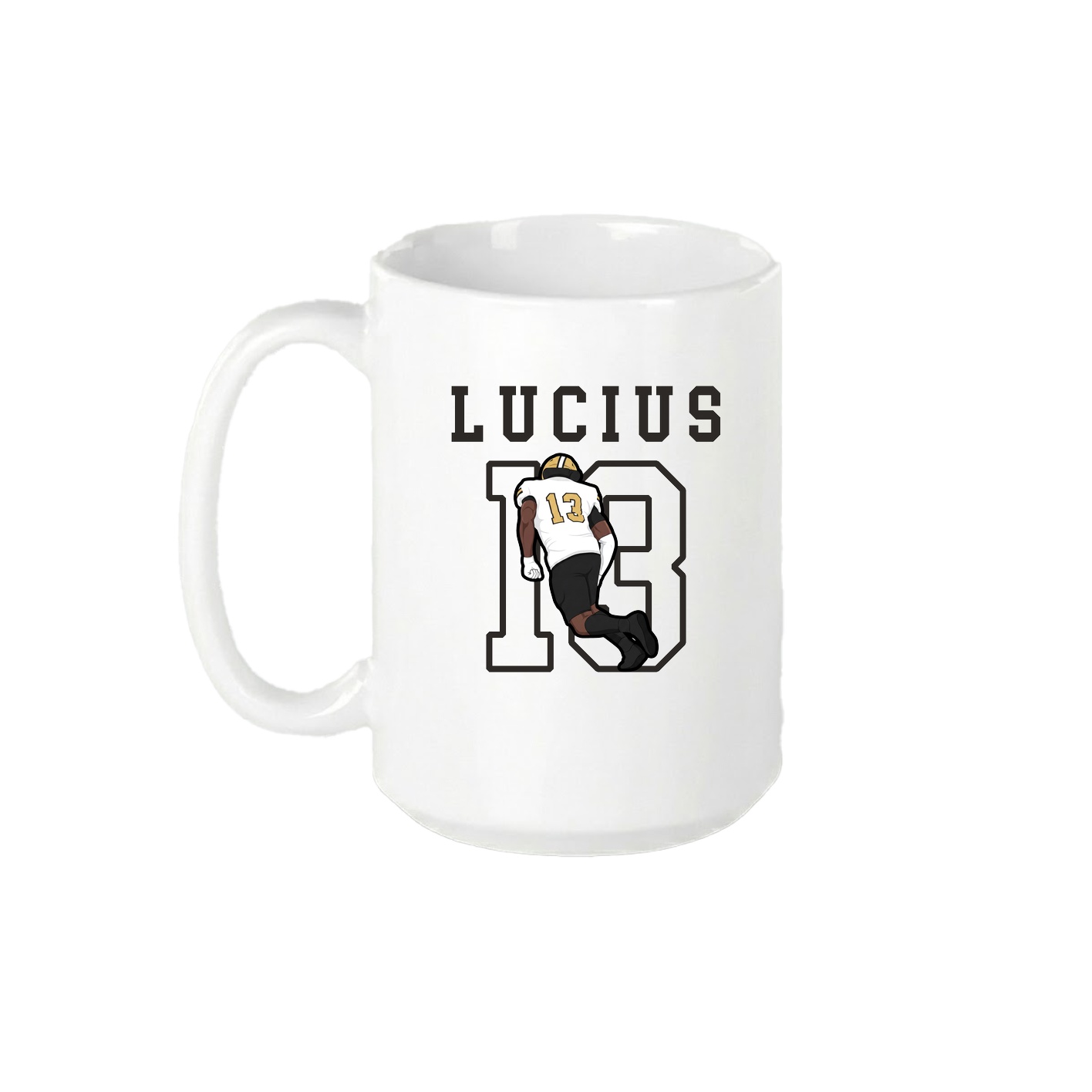 15oz Coffee Mug — Shirsey in White
