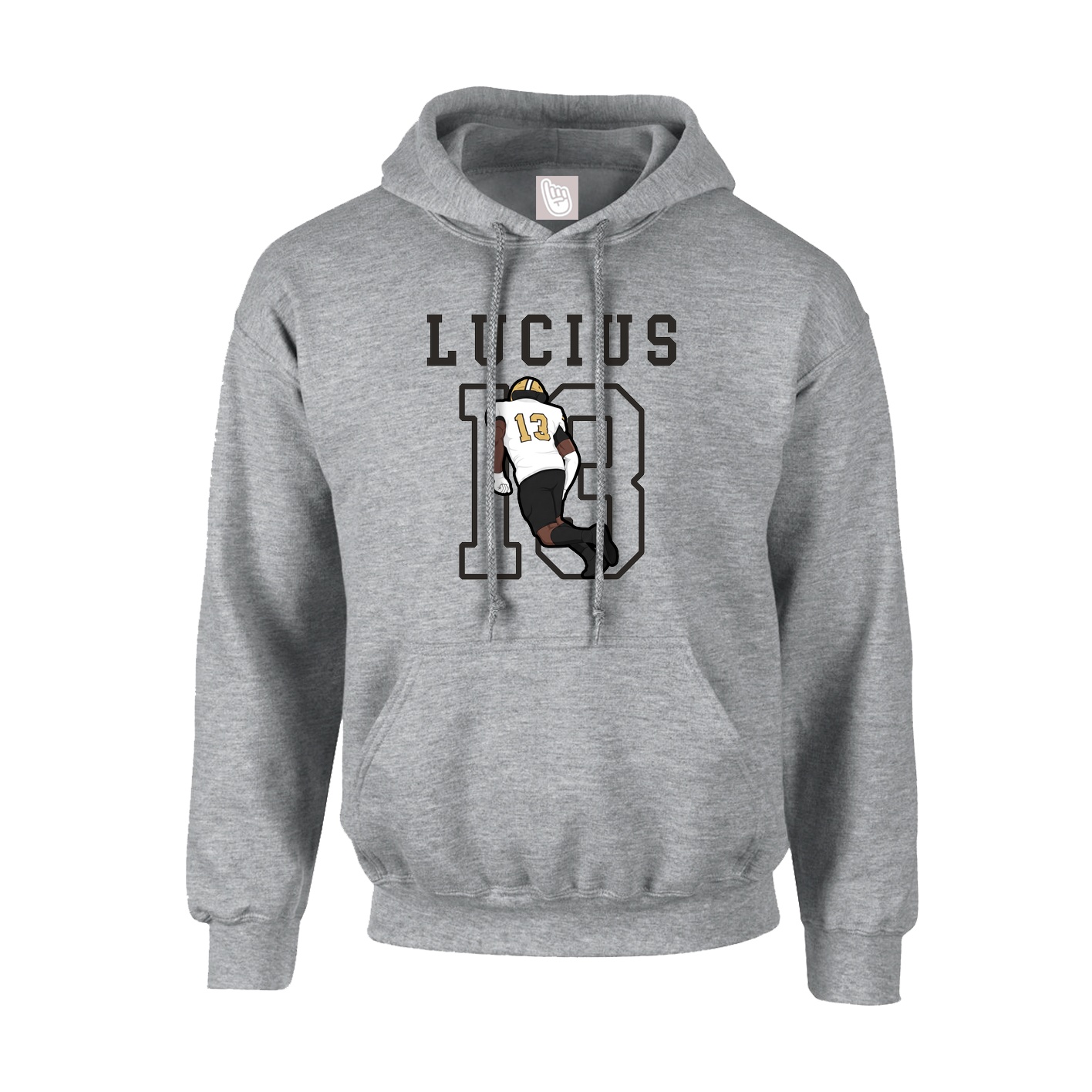 Youth Hoodie — Shirsey in Grey