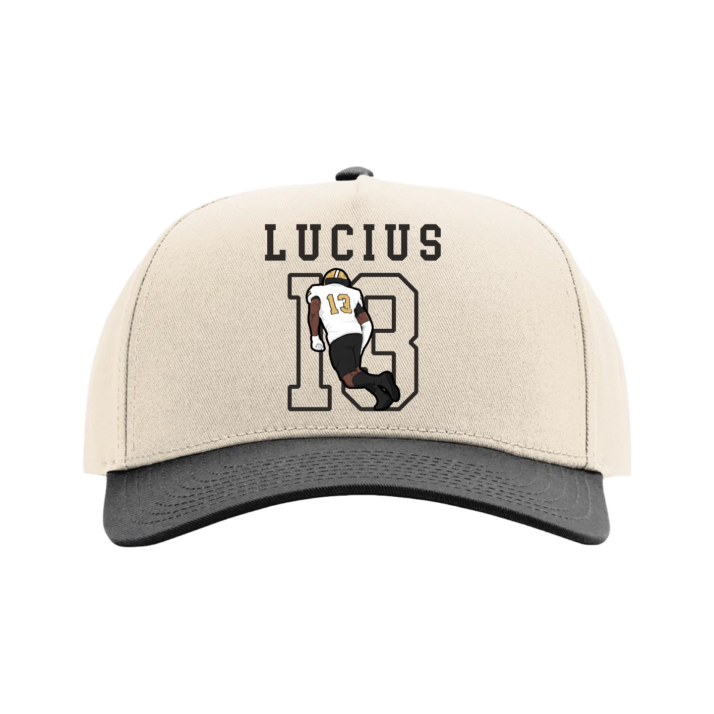Full Fabric Five-Panel Champ Cap