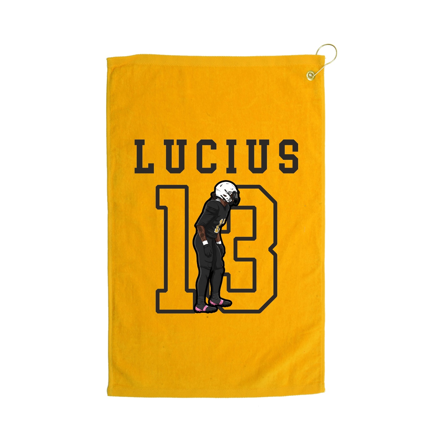 Golf Towel — Shirsey in Gold