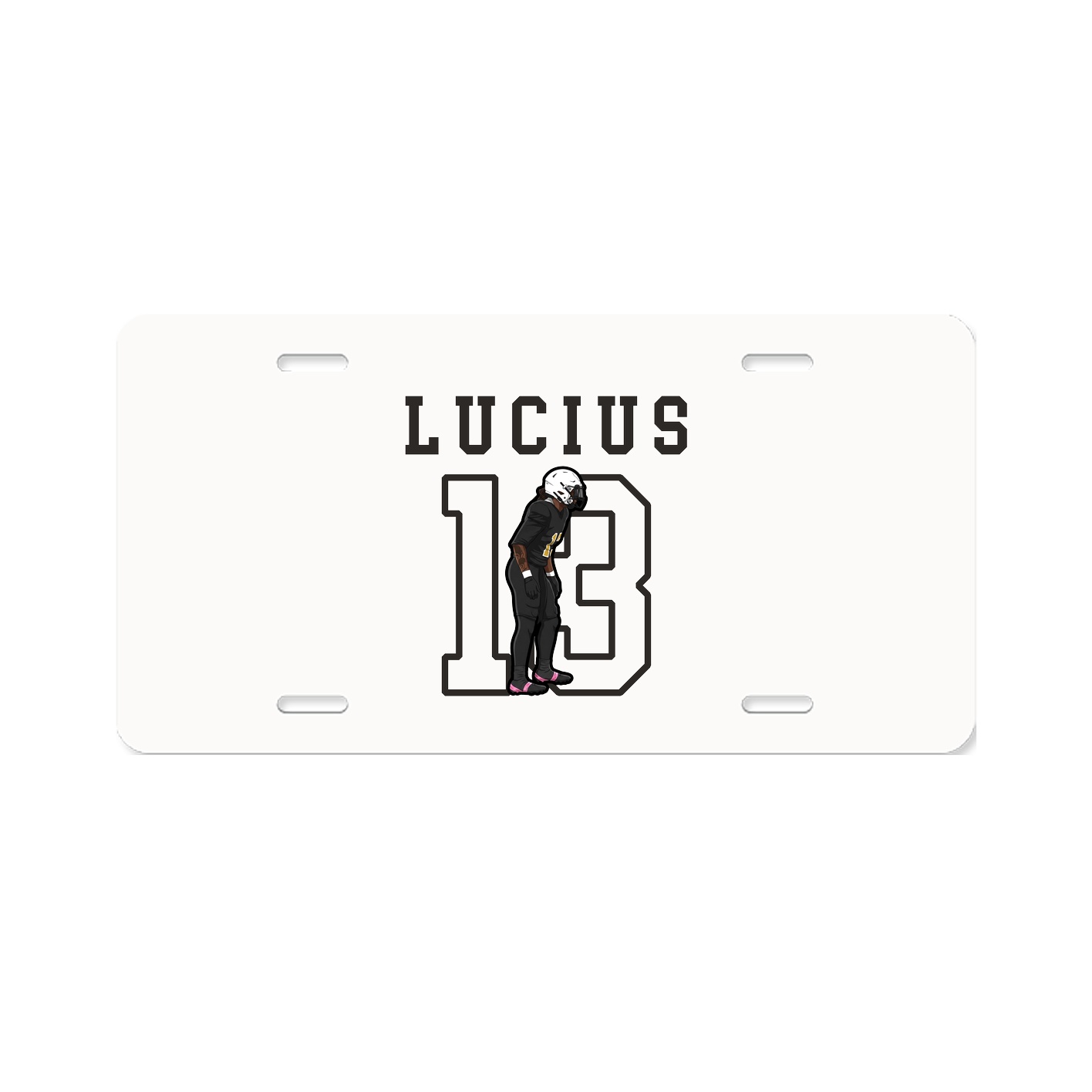 Aluminum License Plate
