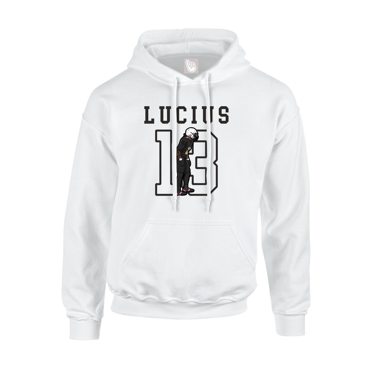 Youth Hoodie — Shirsey in White