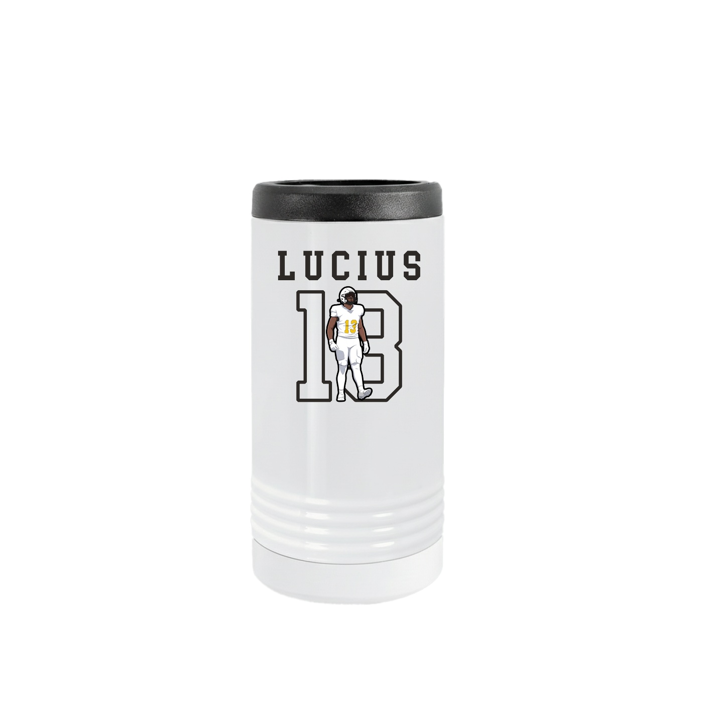 Slim Beverage Holder — Shirsey in White