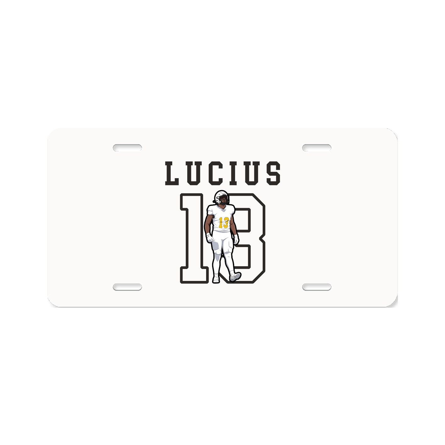 License Plate — Shirsey in Classic