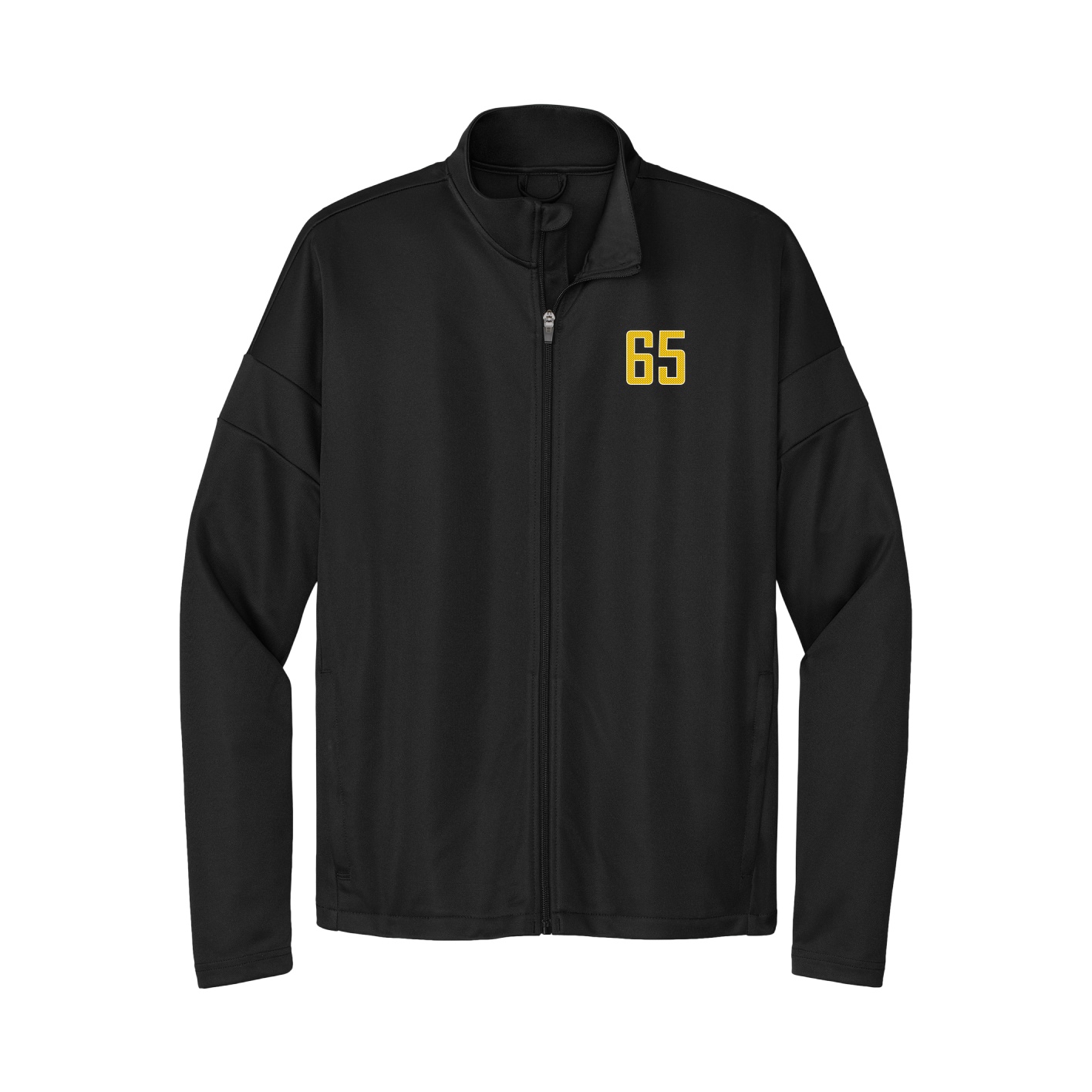 Team Travel Full-Zip Jacket — Front Shirsy in Black