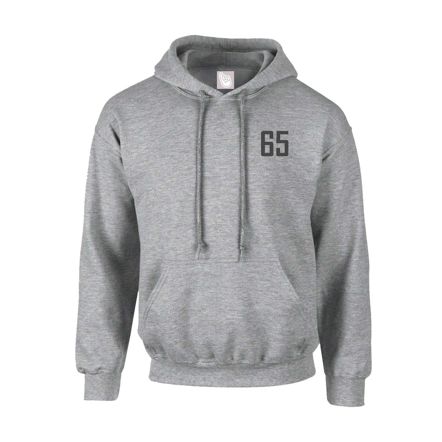 Hoodie — Front Shirsy in Grey