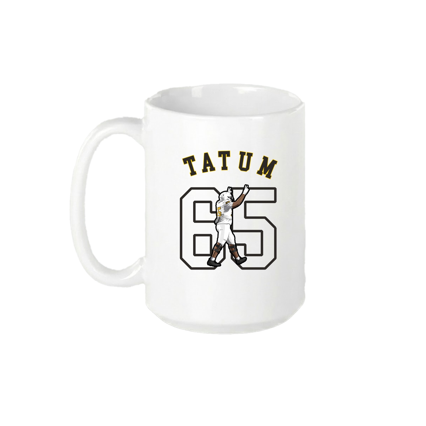 15oz Coffee Mug — Shirsey Arch in White