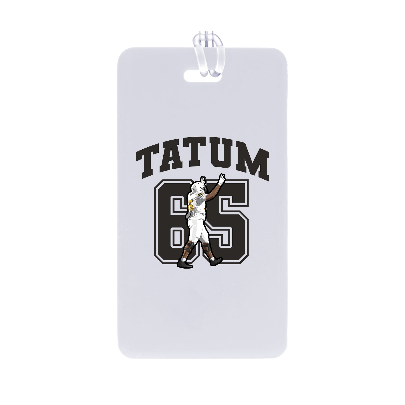 Bag Tag — Number in Classic