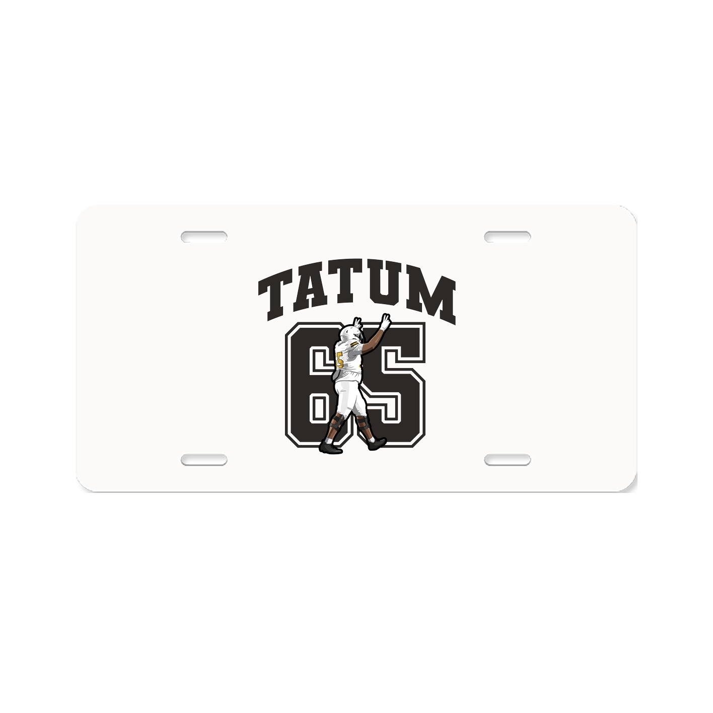 License Plate — Number in Classic