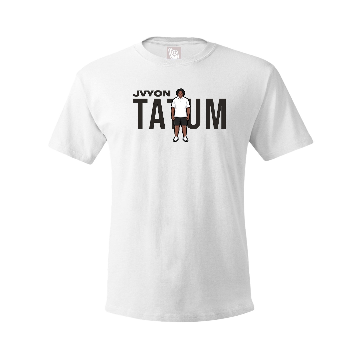 Youth Tee — Player Name in White