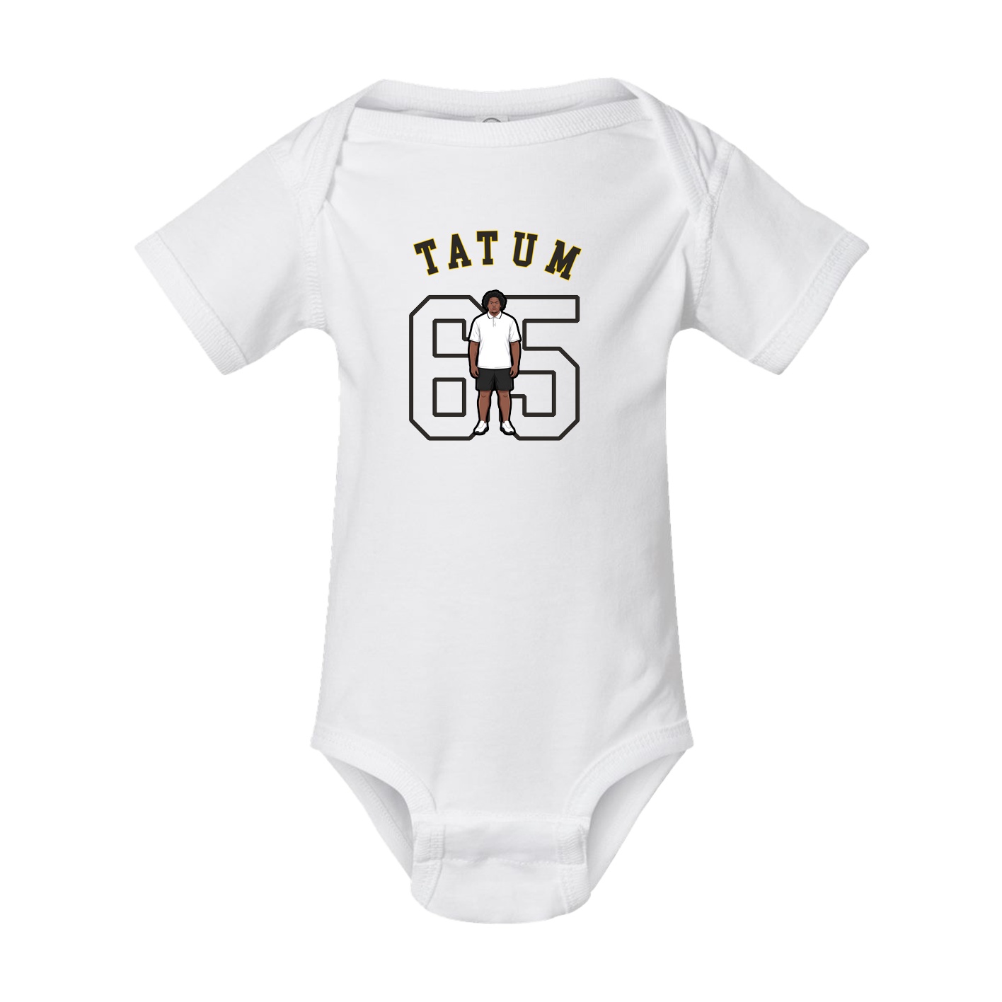 Baby Onesie — Shirsey Arch in White