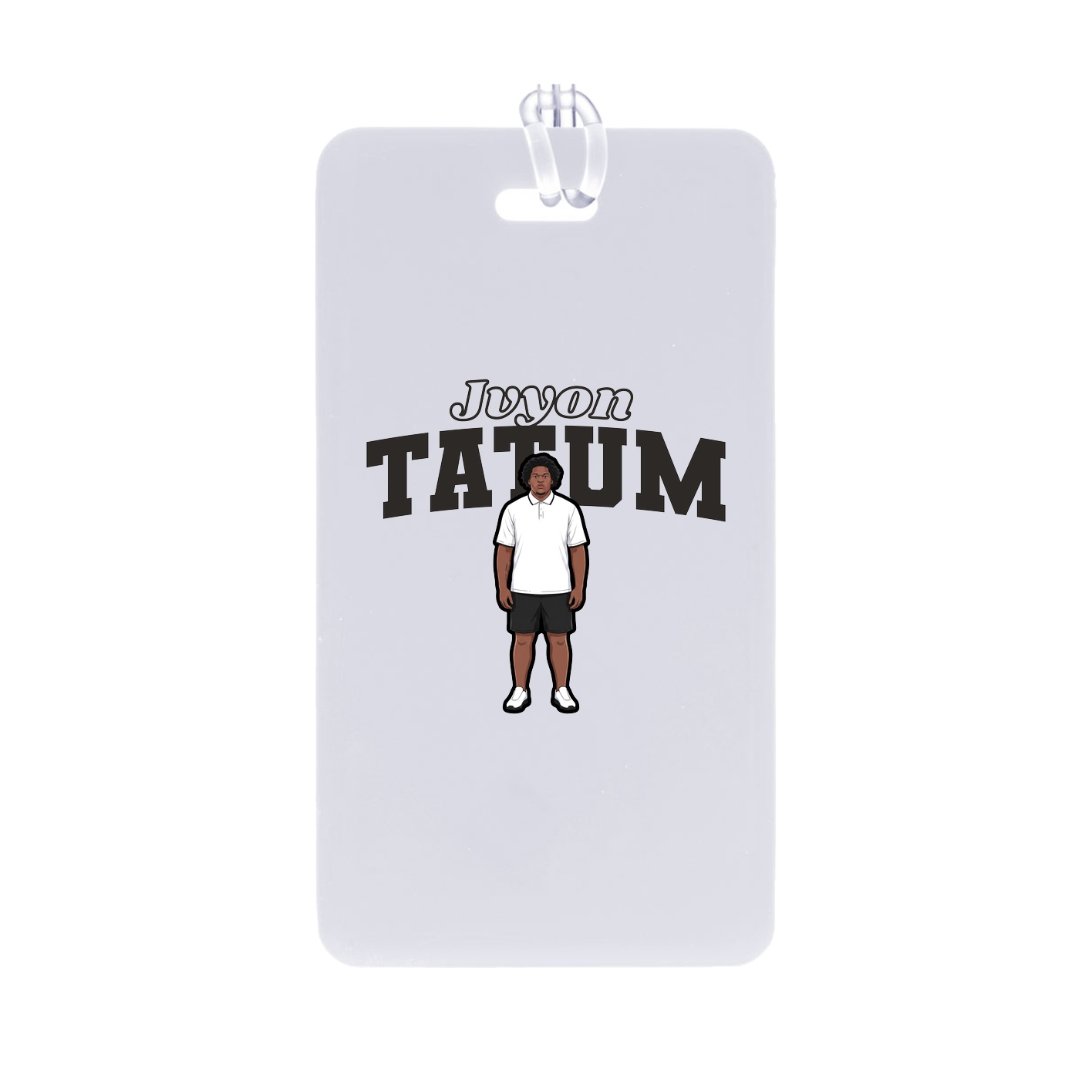 Bag Tag — Name Arch in Classic