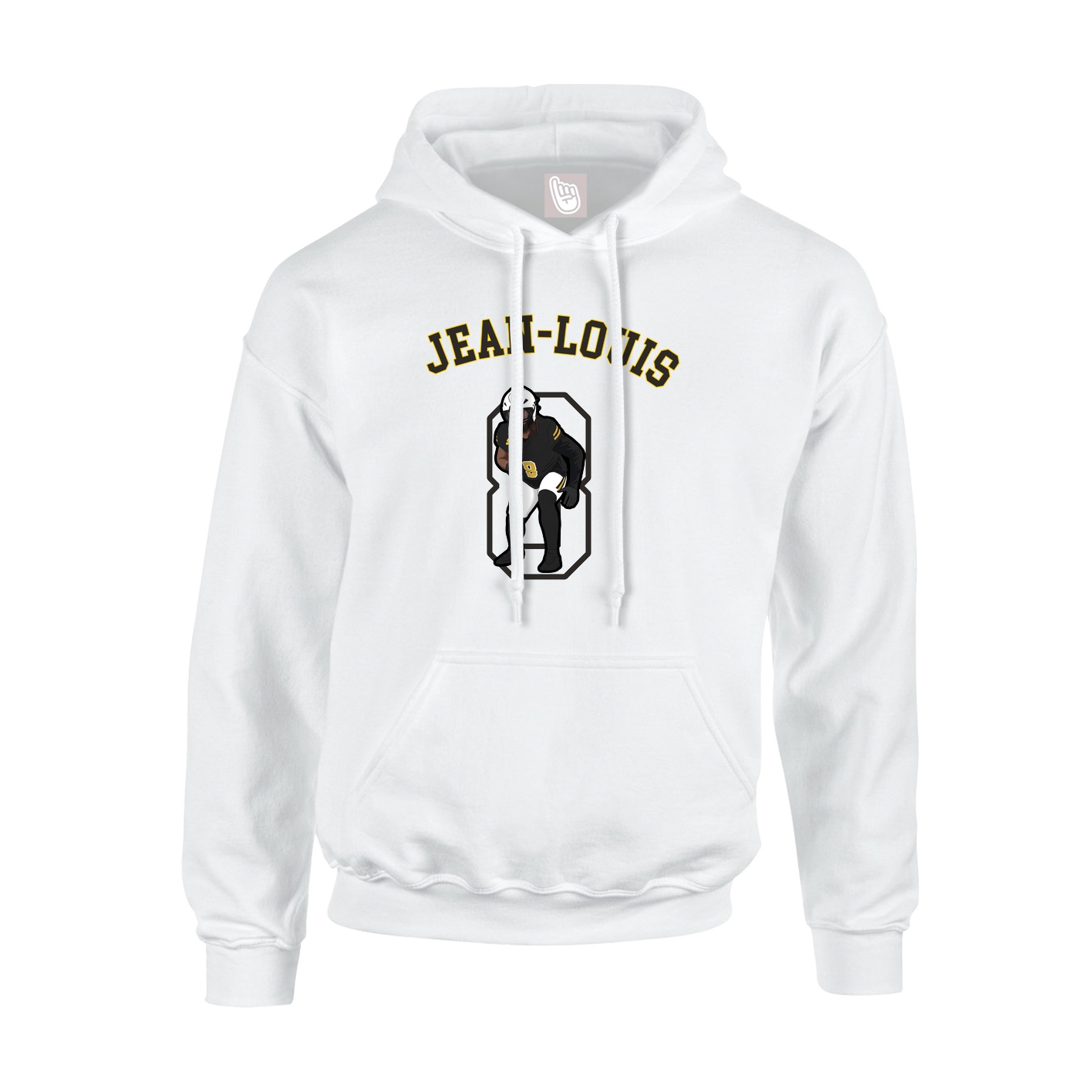 Hoodie — Shirsey Arch in White