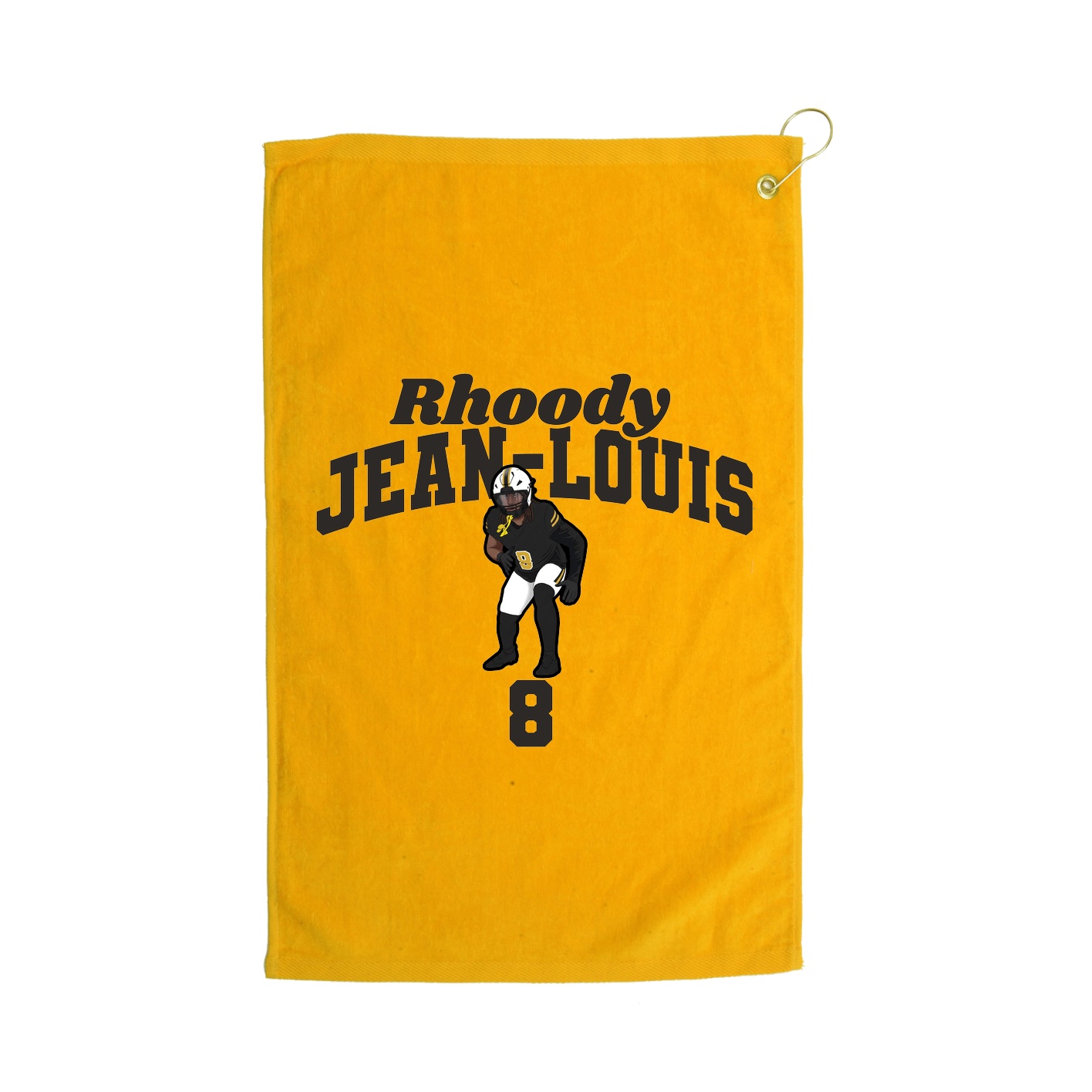 Golf Towel — Signature Arch in Gold