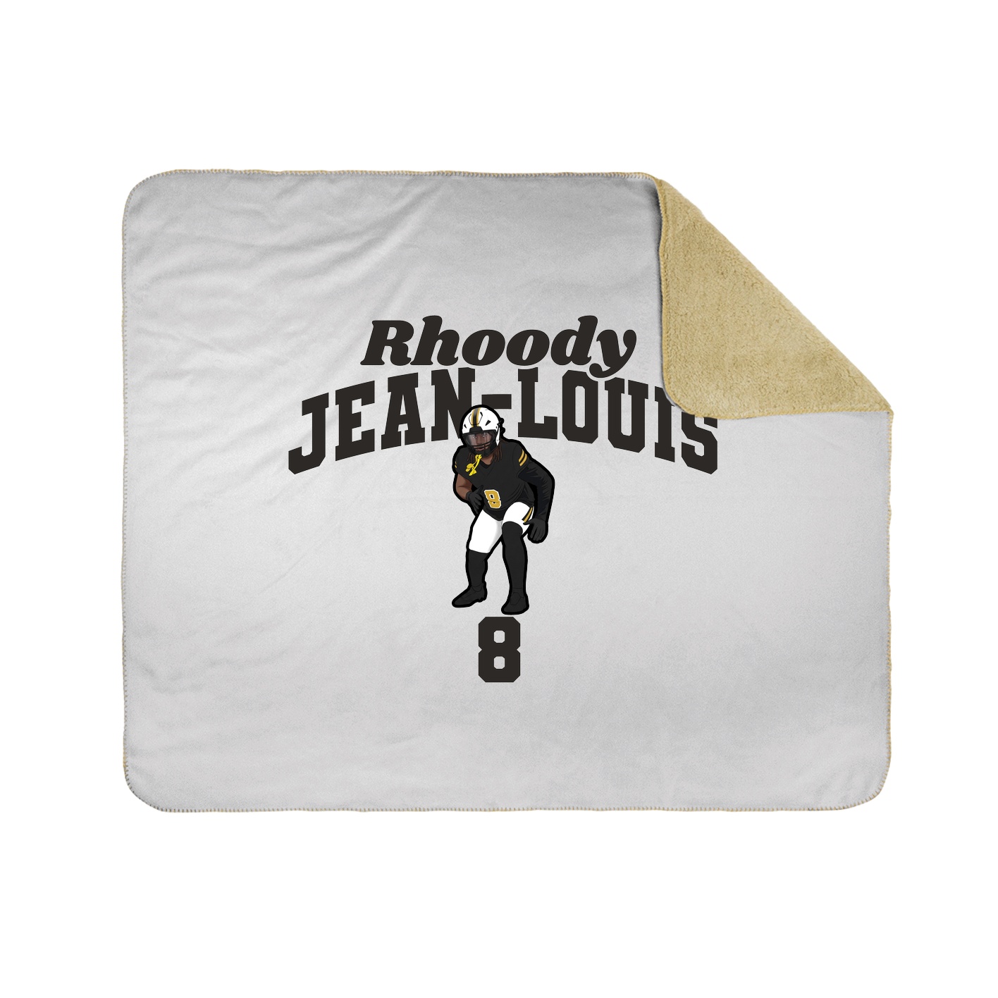 Throw Blanket — Signature Arch in White