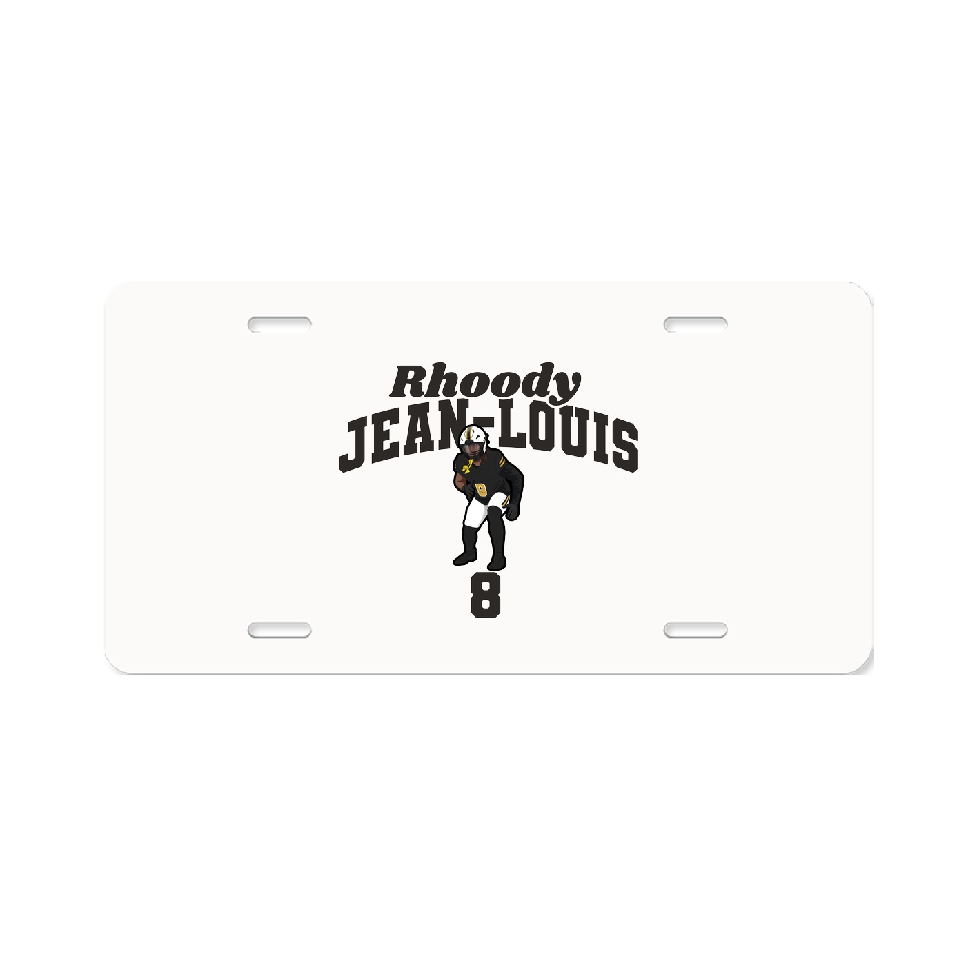 License Plate — Signature Arch in Classic
