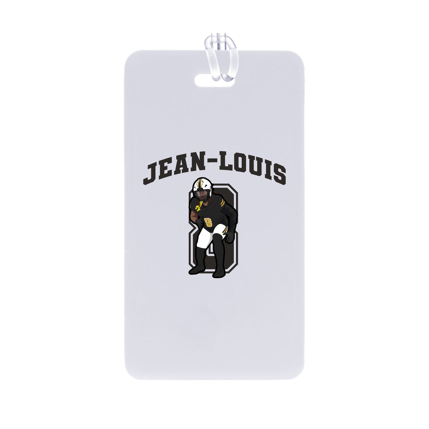 Bag Tag — Number in Classic